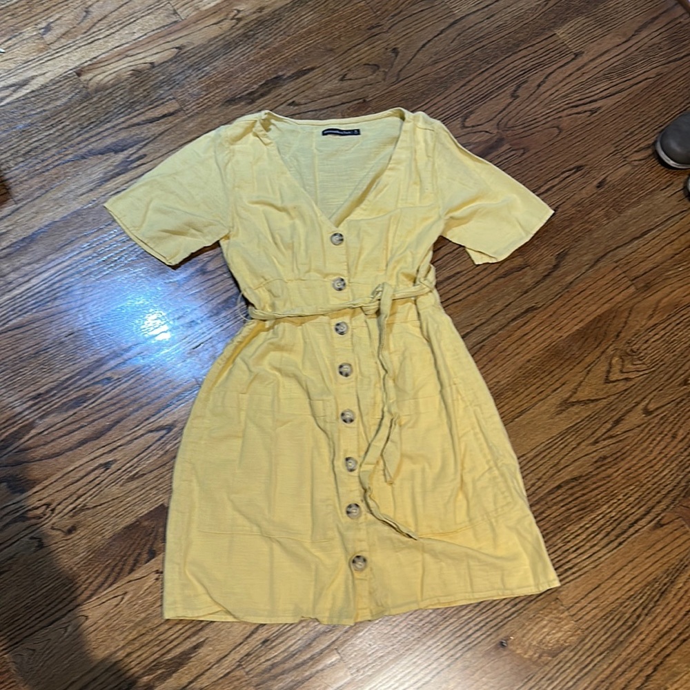 Abercrombie & Fitch Yellow Dress